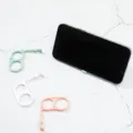 Multifunctional finger phone stand ring grip holder, portable plastic stand for smartphone. - Standard Type