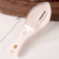 Grattoir à écailles de poisson manuel avec couvercle transparent couleur beige 15cm variante - Beige