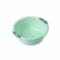 Thickened plastic washbasin with hanging hole and anti-slip handles, household dorm laundry basin - Mini (26cm) / Green