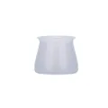 Capuchon de protection pour pied de chaise en silicone, housse transparente de sol. - Gris