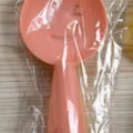 Cuillère à Riz Rose Debout Antiadhérente Spatule Visage Souriant Ustensile Cuisine 1pc - Rose
