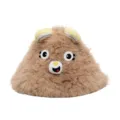 Süße Winter Plüsch Cartoon Ohr Mütze, warme flauschige Pelzkappe für Damen, modisch. - Hut / Khaki