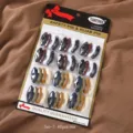 Bunte Plastik Hijab Sicherheitsnadeln Set, mehrfarbige Anti-Rutsch-Clips für Damenschals. - Mehrfarbig Gemischt