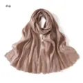 Fashion pine branch sequin embroidered lace scarf lightweight breathable shawl for women - Style #6