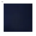 Dark blue solid color square scarf shiny chiffon shawl head wrap detail view number two - Color 2