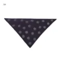 Dark rhinestone rose triangle scarf modal breathable headwrap fashion women wrap 9# - Style #9