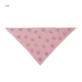 Pink rhinestone rose triangular scarf modal shawl soft headscarf hijab accessory fashion style - Style #11