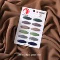 Matte Kunststoff Hijab Nadeln Set 12 Stueck bunte Kopftuch Sicherheitsclips Damen - Set 4: Grün