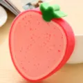 Spugna per pulizia cucina a forma di fragola, grazioso tampone per lavare i piatti in casa. - Fragola
