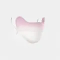 Gradient sun protection face mask for women, UV blocking ice silk anti-dust breathable cover. - Taro Purple Text