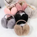 Zachte pluche oorwarmers voor dames, warme winter oorbeschermers comfortabel en fijn. - Pluche oorwarmers (gemengde kleuren)