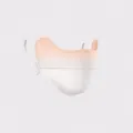 Gradient Ice Silk Sun Protection Face Mask UV Protection Full Face Sunshade Cover Variant - Peach Red