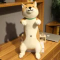 Χαριτωμένο λούτρινο μαξιλάρι Shiba Inu, απαλή κούκλα ζώου για διακόσμηση και δώρα. - Light Brown Dog / 60CM