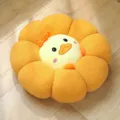 Süßes Kürbis Blumen Plüschkissen weiches Enten Design warme Stuhl Bodenkissen Heimdekoration - 40CM / Ente