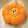 Kuscheliger Kürbis Plüsch Kissen Weicher Herbst Winter Stuhl Sitzkissen Sofa Deko - 40CM / Karotte