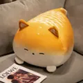 Simpatico gatto pane peluche morbido toast gattino cuscino animale di peluche per divano - Cuscino gatto ananas