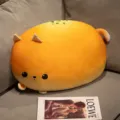 Simpatico gatto pane peluche morbido toast gattino cuscino carino bambola animale per bambini - Cuscini lombari gatto all'aglio
