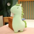Weiches gruenes Einhorn Plueschtier suesses Stofftier Kissen Puppe Kindergeburtstag - Grün / 30cm