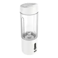 Tragbarer elektrischer Entsafter USB wiederaufladbar Smoothie Maker kleiner Becher weiss - Weiß