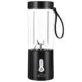 Bicchiere spremiagrumi elettrico portatile mini frullatore per frutta USB ricaricabile - HD-05 nero