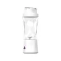 Tragbarer elektrischer Entsafter Becher Mini Smoothie Maker USB wiederaufladbar weiß - Weiß HD-10