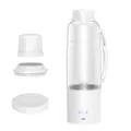 Tragbarer elektrischer Entsafter Becher USB wiederaufladbarer Mini Frucht Mixer für zu Hause. - Weiß HD-12