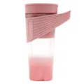 Gobelet blender electrique portable rose mixeur personnel pour smoothie de fruits frais - Rose