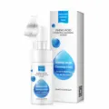 Amino acid foaming facial cleanser with massage brush head, hydrating and deep cleaning mousse. - Amino Acid Hydrating Cleansing Mousse