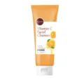 Detergente viso vitamina C tubo arancione idratante pulizia profonda cura della pelle - Detergente Viso Curcuma Vitamina C 100g