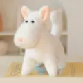 Cute white plush puppy toy soft stuffed animal desktop ornament cute room decor cute gift - West Highland White Terrier / 20cm