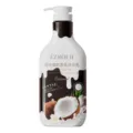 EZRÔLII coconut fragrance body wash moisturizing smoothing skin care pump bottle 500ml - Sunny Coconut Milk