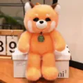 Cute plush toy doll red panda desktop companion soft stuffed animal birthday gift for girls - Raccoon