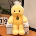 Cute yellow plush duck doll desktop ornament lovely soft toy children birthday gift - Duck
