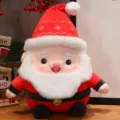 Schöner Weihnachtsmann Plüschtier Puppe,weiche Weihnachtsdekoration Geschenk für Kinder Zuhause. - 35cm