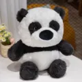 Lindo panda de peluche, suave animal de peluche, gran almohada de abrazo para niños y niñas. - Panda / 30cm