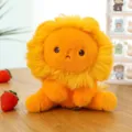 Cute orange lion plush toy desktop decoration soft stuffed animal cute companion gift - Lion