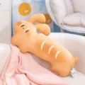 Cute Bread Rabbit Plush Pillow Soft Stuffed Toy Creative Sofa Cushion Brown Variant - Toasted Bread Rabbit
