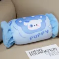 Cute candy plush hand warmer pillow winter warm cute puppy plushie student nap pillow soft. - Dog