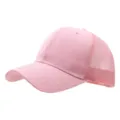 Gorra de béisbol de malla rosa, sombrero trucker transpirable para niños al aire libre. - Talla única / Rosa