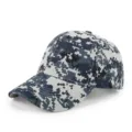 Casquette de baseball camouflage digital tactique sport plein air protection solaire - Réglable / Camouflage numérique de la marine