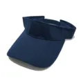 Gorra de visera de sol de algodón azul marino para deportes, ligera y transpirable. - Ajustable / Azul marino