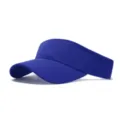 Visière de soleil bleue pour sport en extérieur, course et cyclisme, légère et respirante. - Réglable / Bleu saphir