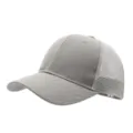 Gorra de béisbol de malla gris para niños, sombrero trucker transpirable para sol. - Ajustable / Gris