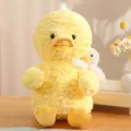 Cute yellow duck plush toy mother and child soft stuffed doll for kids room decor - Duck / 40CM