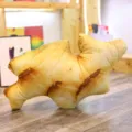 Simulated ginger plush toy novelty vegetable pillow comfortable cute soft cushion. - Ginger / 60CM