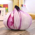 Red onion plush pillow, cute vegetable stuffed doll cushion variant for home and office decor. - Onion / 50cm