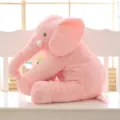 Cute pink elephant plush toy soft baby sleeping pillow cute animal stuffed doll gift - Pillow Approx 53*43*23cm / Pink