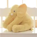 Cute yellow elephant plush toy soothing pillow stuffed animal gift for kids birthday - Pillow Approx 53*43*23cm / Yellow