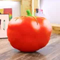Simulated tomato plush pillow cute vegetable cushion soft stuffed toy home office decor - Tomato