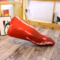 Giant red chili pepper plush pillow soft cute vegetable cushion funny home decor gift - Chili